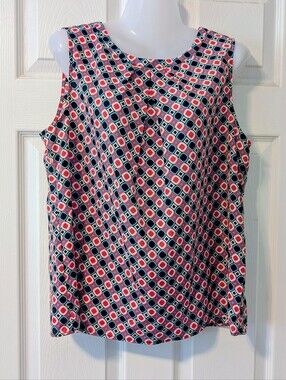 $5 SUMMER SALE! 9&CO. Sleeveless Geo Print Sleeveless Blouse